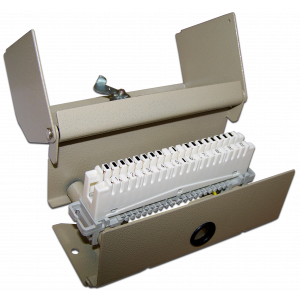 Настенные распределительные боксы, металлические, с замком